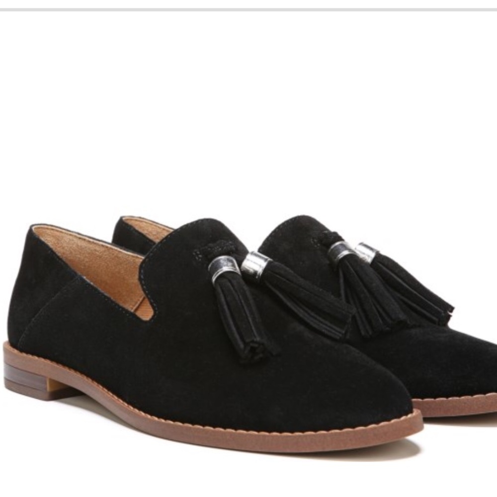 FRANCO SARTO BLACK LOAFERS